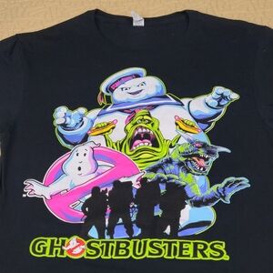 Ghostbusters Neon Retro Villains T shirt size S
